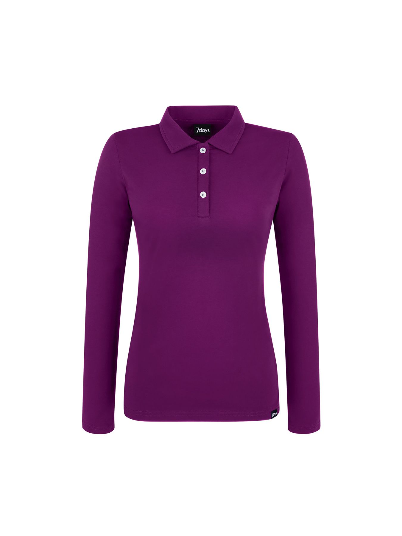 Longsleeve polo dames sale